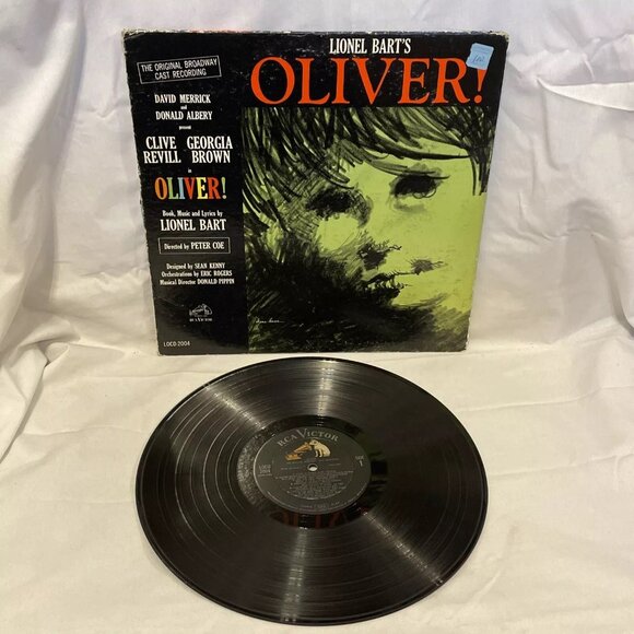 Lionel Bart Oliver! (Vinyl, 1963) RCA Victor LOCD-2004 Good Gatefold LP Record - Picture 2 of 12